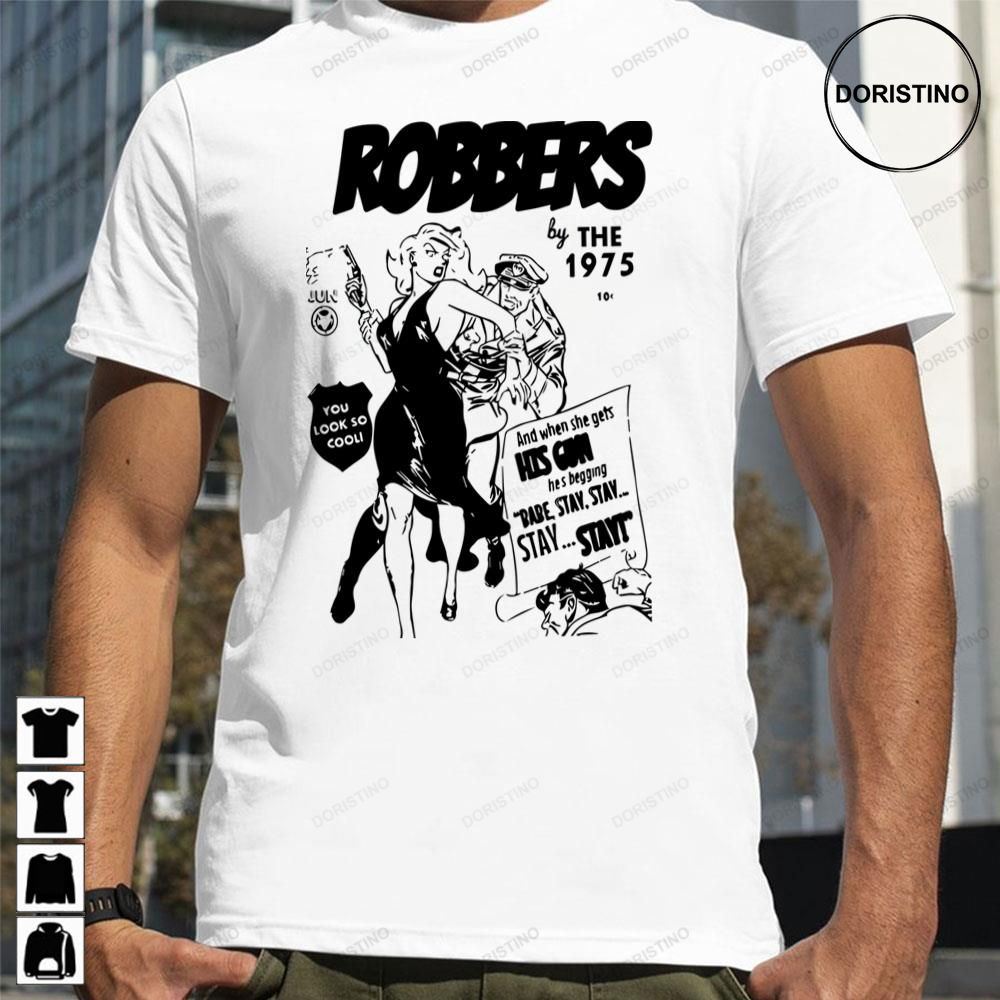 Robbers 1975 North America Tour Limited Edition T-shirts